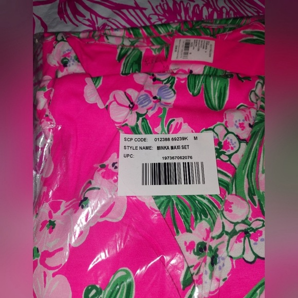 LILLY PULITZER Minka Maxi Skirt 2 Piece Set. Roxie Pink. NWT. Size Medium - Picture 7 of 8